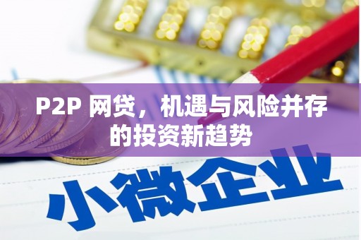 宿迁P2P 网贷，机遇与风险并存的投资新趋势