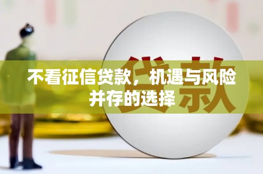 宿迁不看征信贷款，机遇与风险并存的选择